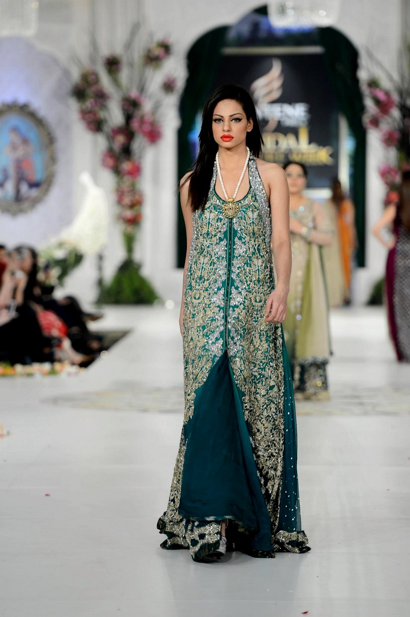 bridal tailk gown fashion (2)