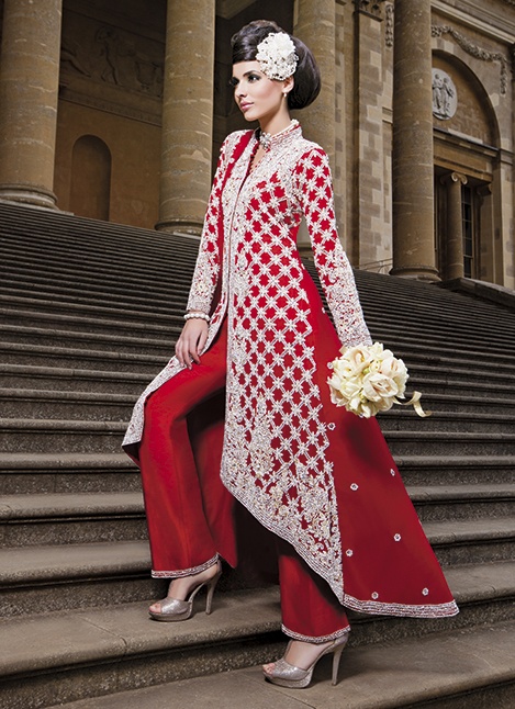 bridal tailk gown fashion (3)