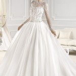 Royal Ball Gown Wedding Outfits with Long Sleeves for Brides Royal Ball Gown Wedding Outfits with Long Sleeves for Brides