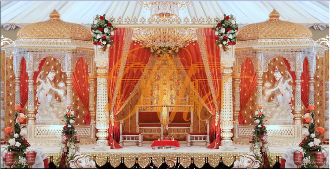 indian wedding mandap decoration ideas (4)