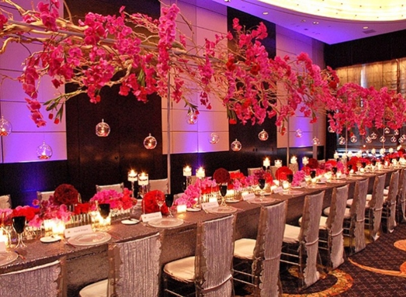 pink and red wedding decor (1)