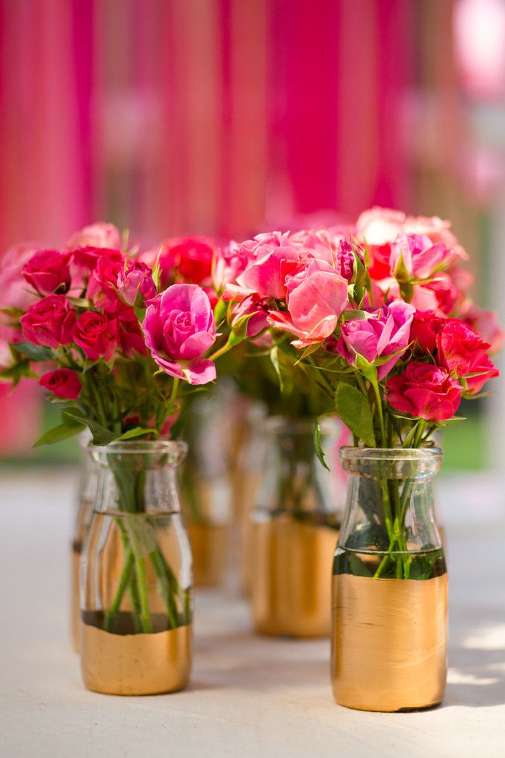 pink and red wedding decor (2)