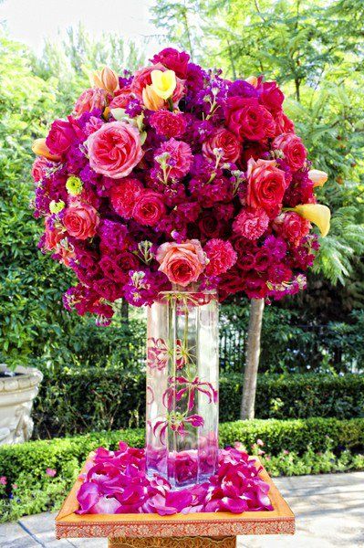 pink and red wedding decor (6)