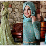Pretty Designs of Turkish Hijab Wedding Abaya Costumes Pretty Designs of Turkish Hijab Wedding Abaya Costumes