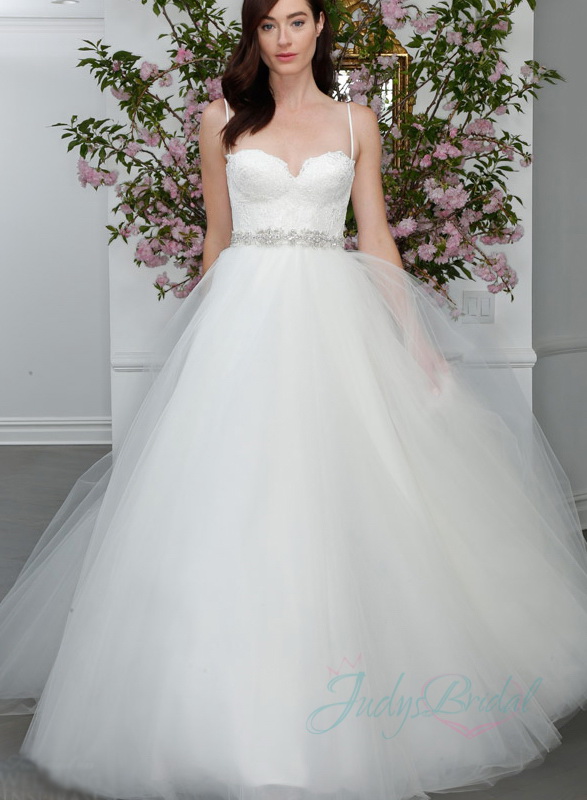 5. tulle ball gown for wedding