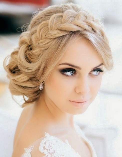 8 Beautiful bride wedding hairstyle ideas (10)