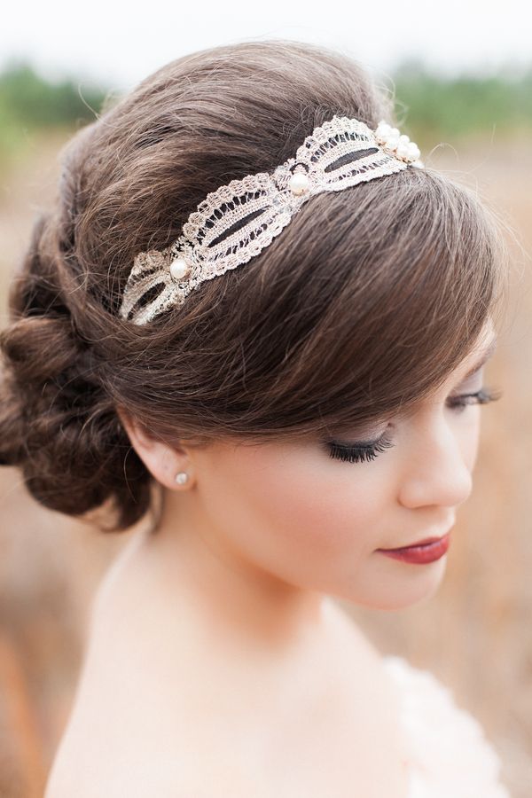 Vintage classy bridal hair accessories (5)