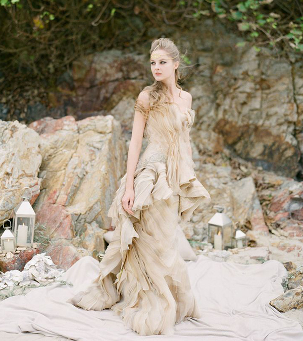 artistic weddings dresses ideas (7)