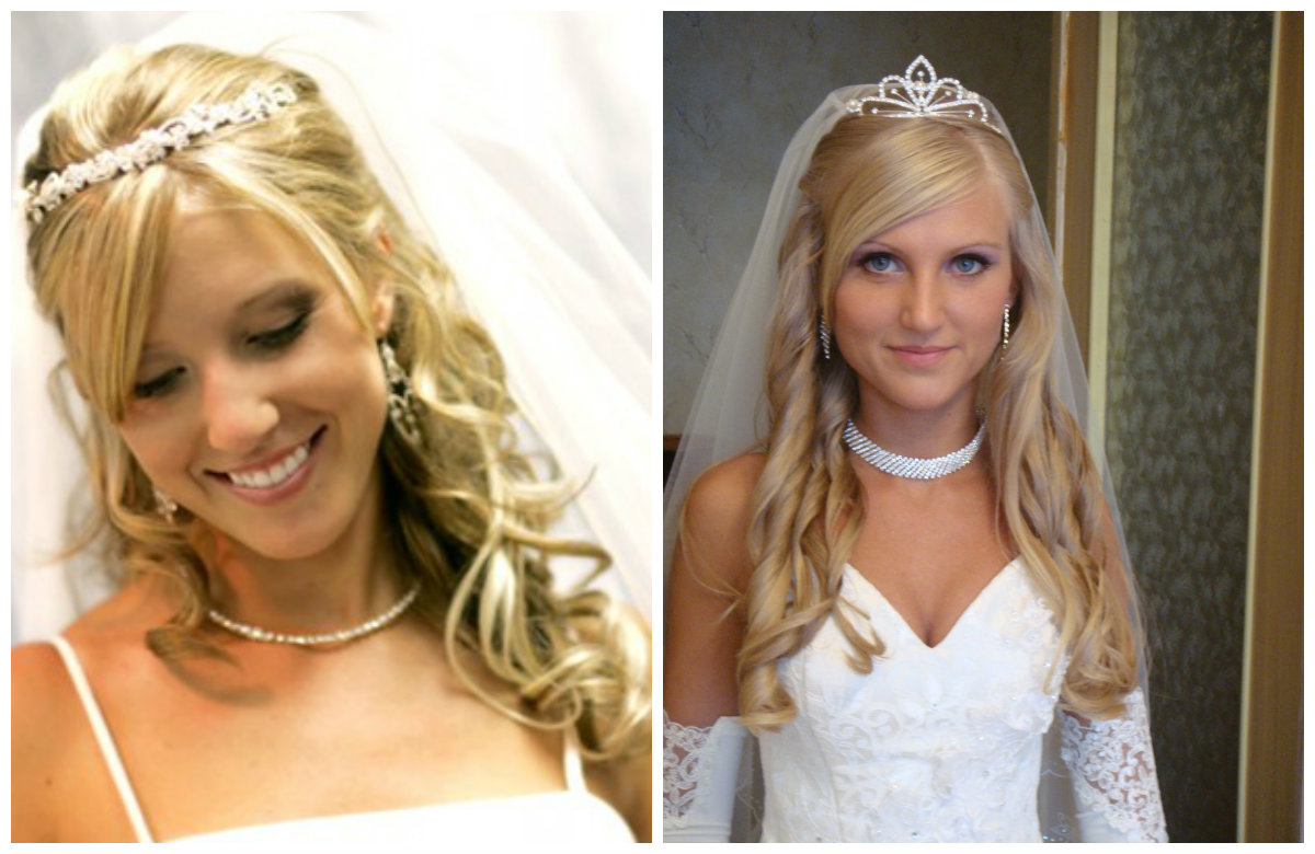 2 best blonde wedding hair style