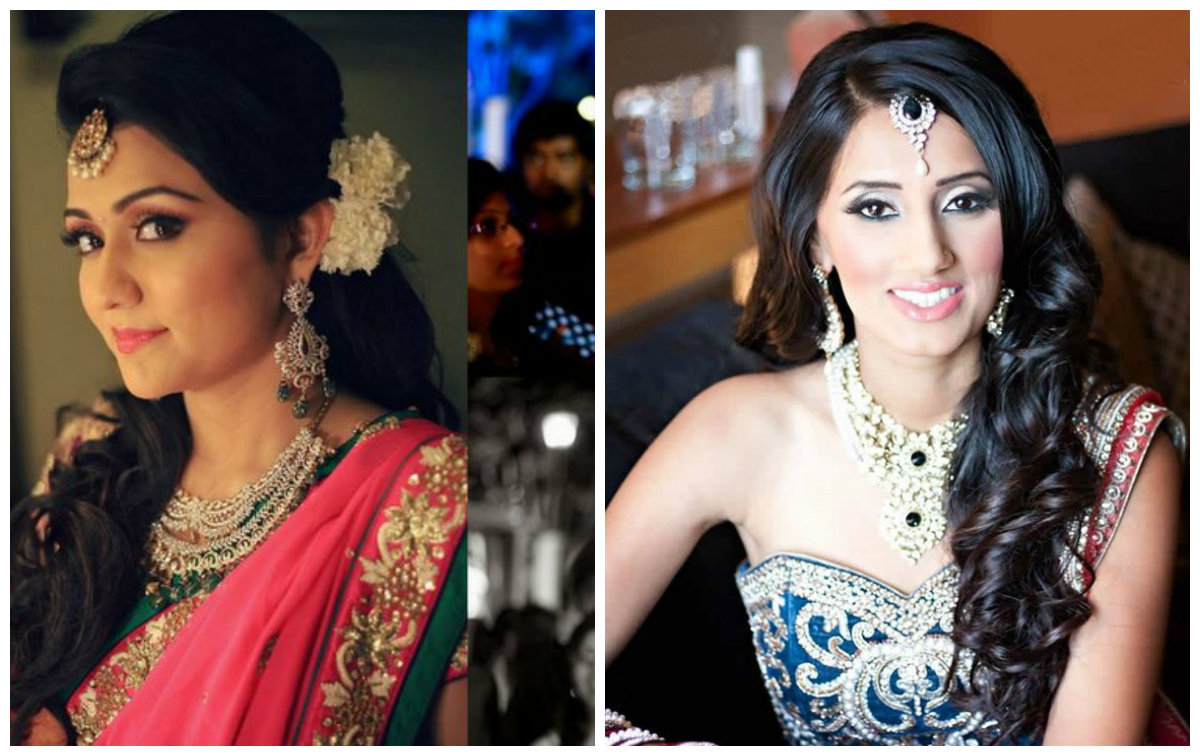 4 long curly hairs for gujarati brides