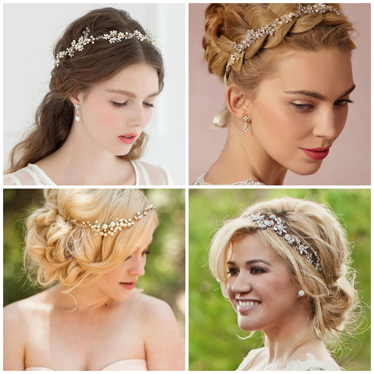 6 boho wedding tiara