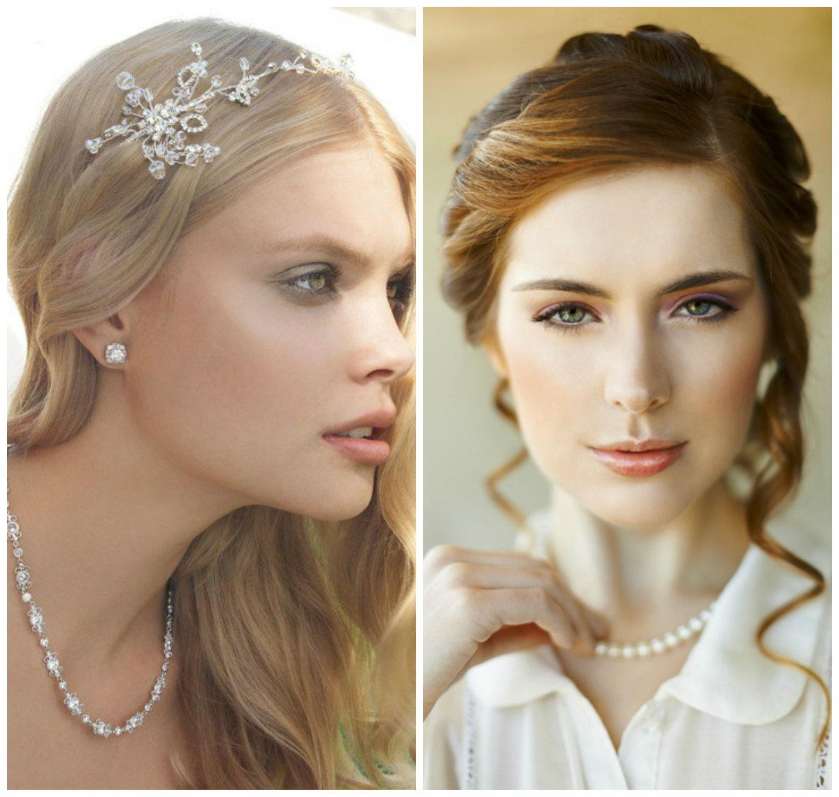 6 elegant side swept bridal hair style