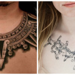 Front & Back Neck Tattoos Ideas for Brides Front & Back Neck Tattoos Ideas for Brides