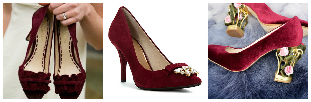 4 Wedding velvet shoes for ladies (2)