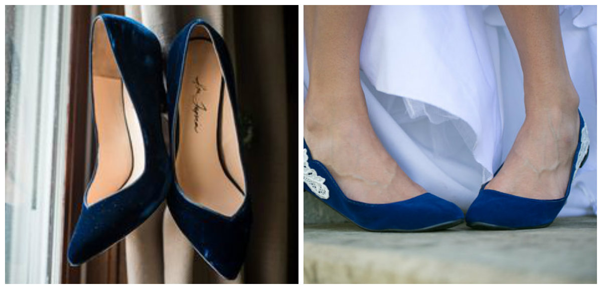 6 Wedding velvet shoes for ladies