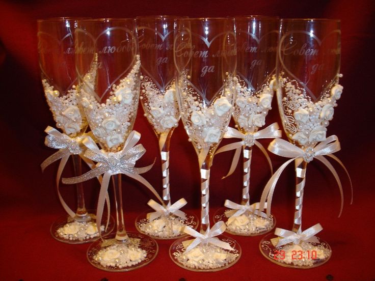 0. wedding glasses decoration ideas