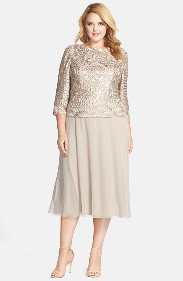 4. Plus size dresses for weddings guest