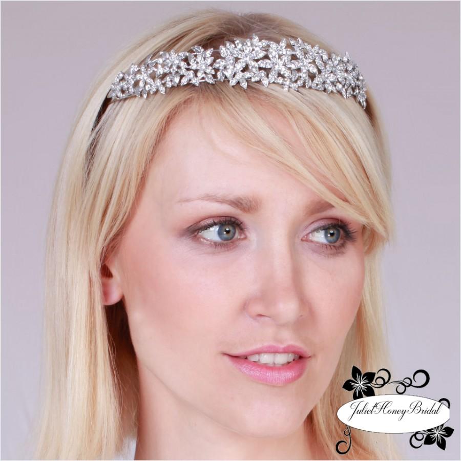 4 Bridal Tiara with Rhinestones Pearls and Crystals (3)