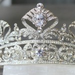 Marquis Tiara Embellished with Rhinestones and Crystals Marquis Tiara Embellished with Rhinestones and Crystals