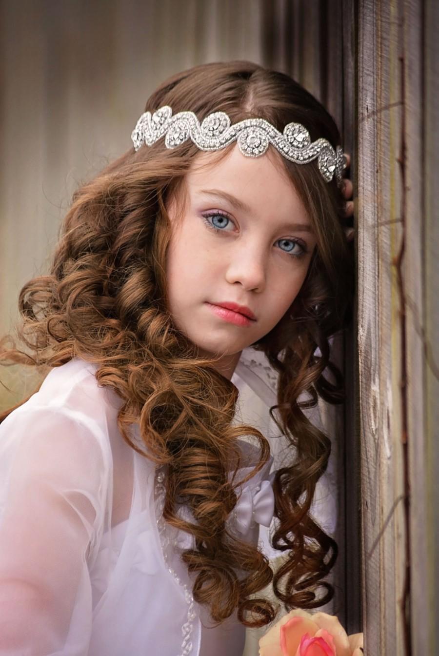 7. Crystal Tiara Headband Collection