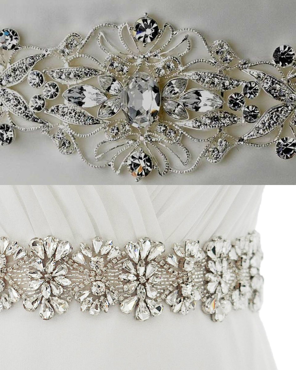 0 Exquisite crystal belt sash (1)