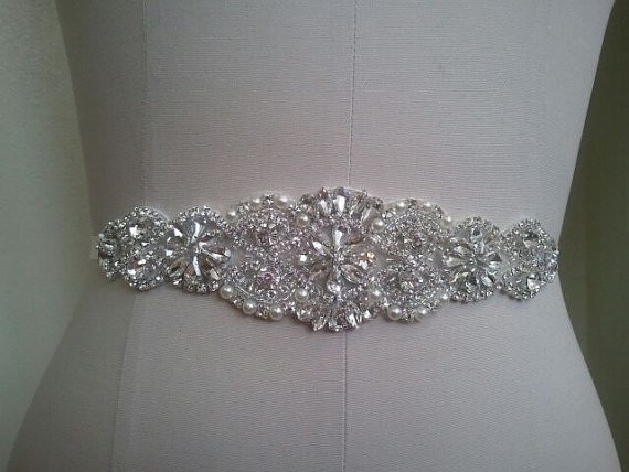 2 Exquisite crystal belt sash (3)
