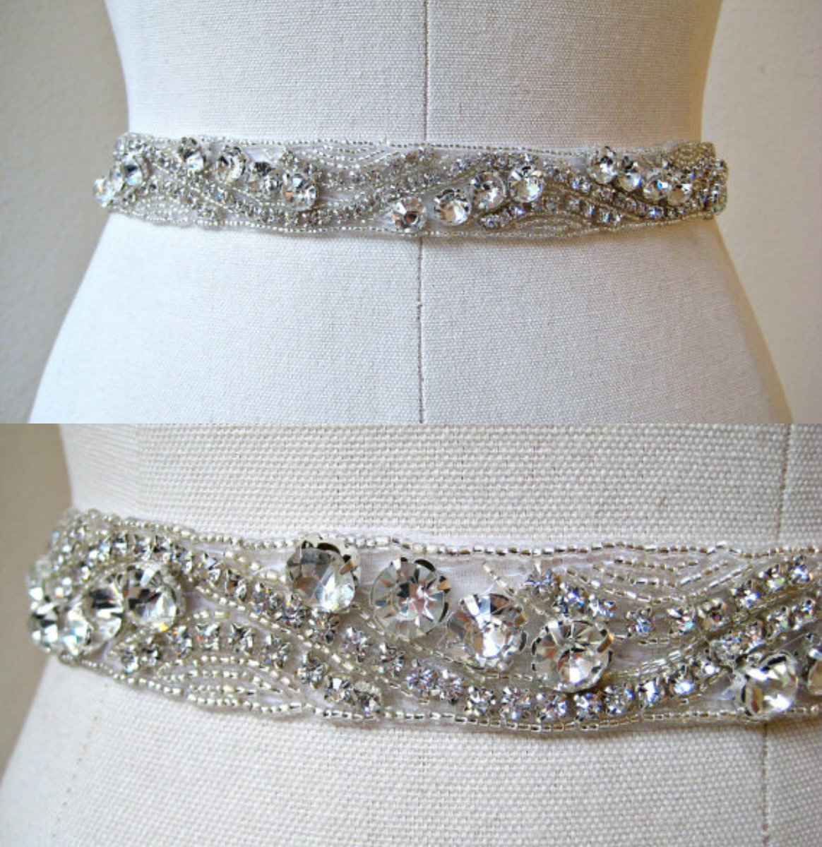 3 Exquisite crystal belt sash (5)