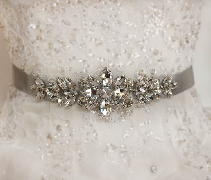 5 Exquisite crystal belt sash (7)