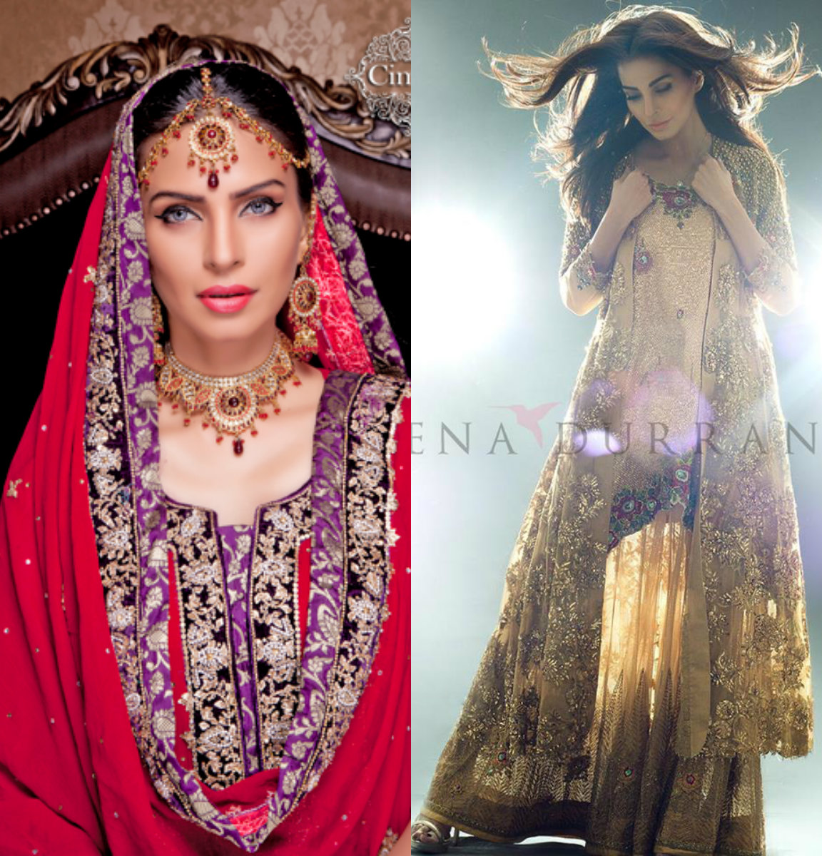 5 Pakistani models in bridal dresses (10)