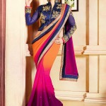 Lively Colors Sarees Designs for Newlywed Brides Lively Colors Sarees Designs for Newlywed Brides