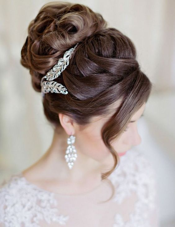 stylish wedding hairstyle