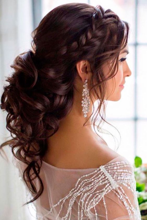 wedding bridal hairstyle