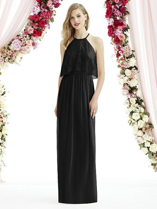 1. The Most Beautiful Black Bridesmaid Dresses (1)