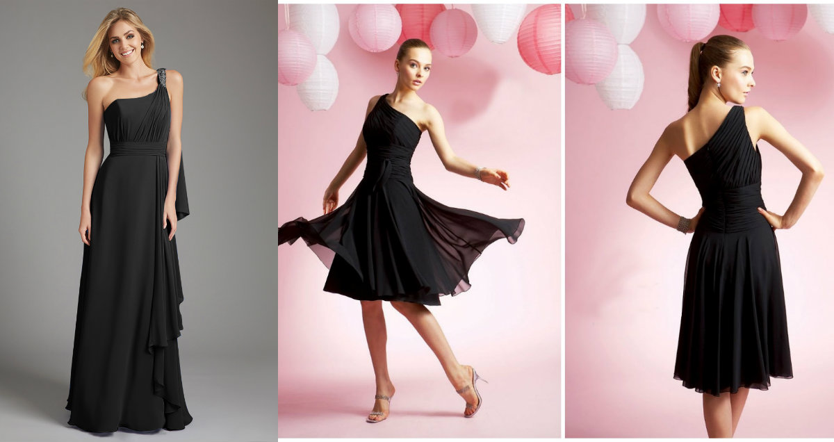 2. The Most Beautiful Black Bridesmaid Dresses (4)