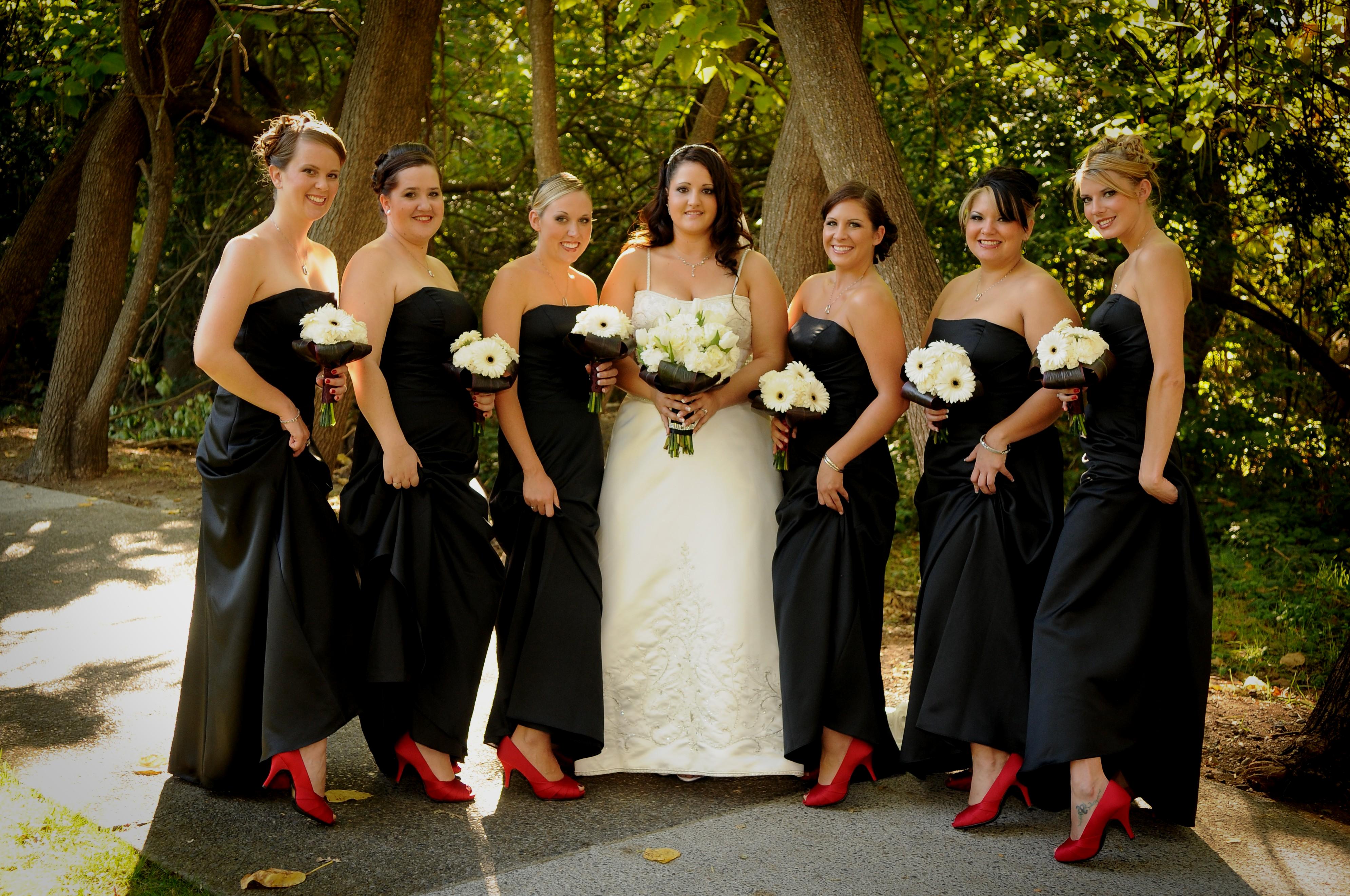 3. The Most Beautiful Black Bridesmaid Dresses (12)