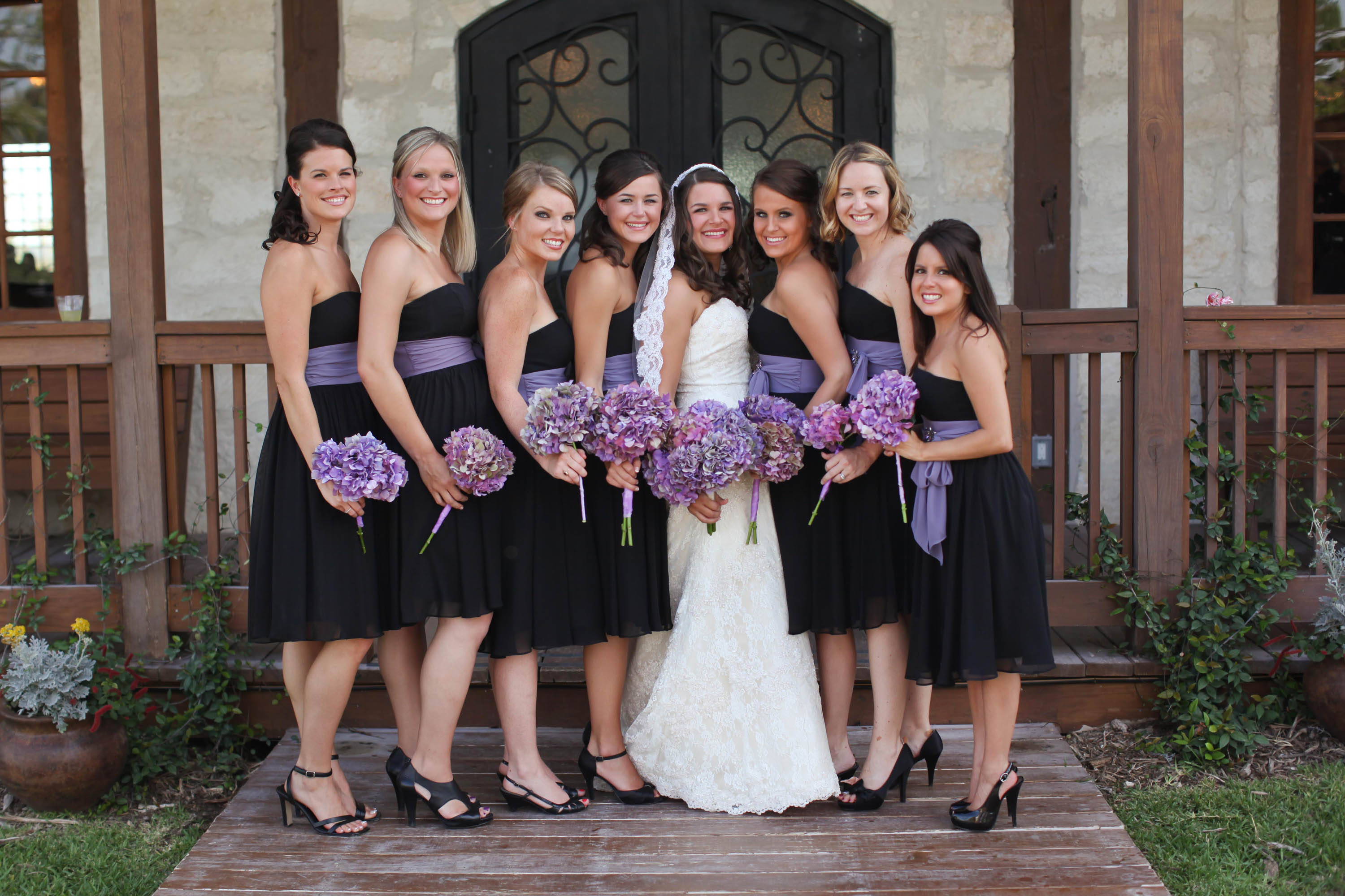 4. The Most Beautiful Black Bridesmaid Dresses (10)