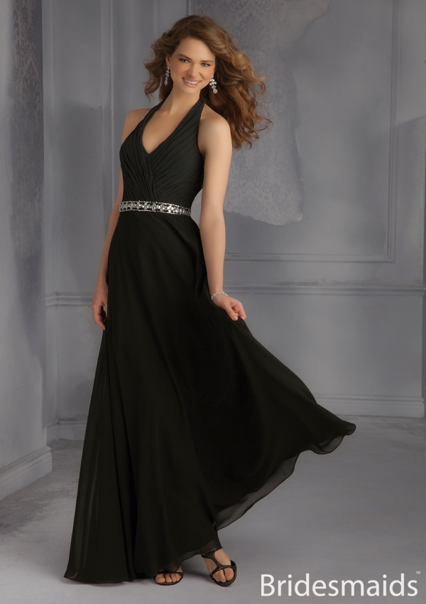 5. The Most Beautiful Black Bridesmaid Dresses (2)