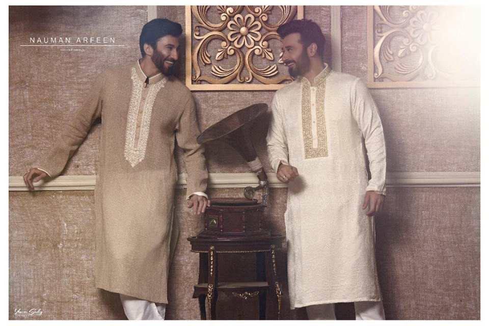 4. Nauman Arfeen Eid Collection 2017 Men Kurtas (8)