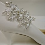 Prestigious Shoe Clips With Pearl Crystal Rhinestone Perfect For Bridals Prestigious Shoe Clips With Pearl Crystal Rhinestone Perfect For Bridals