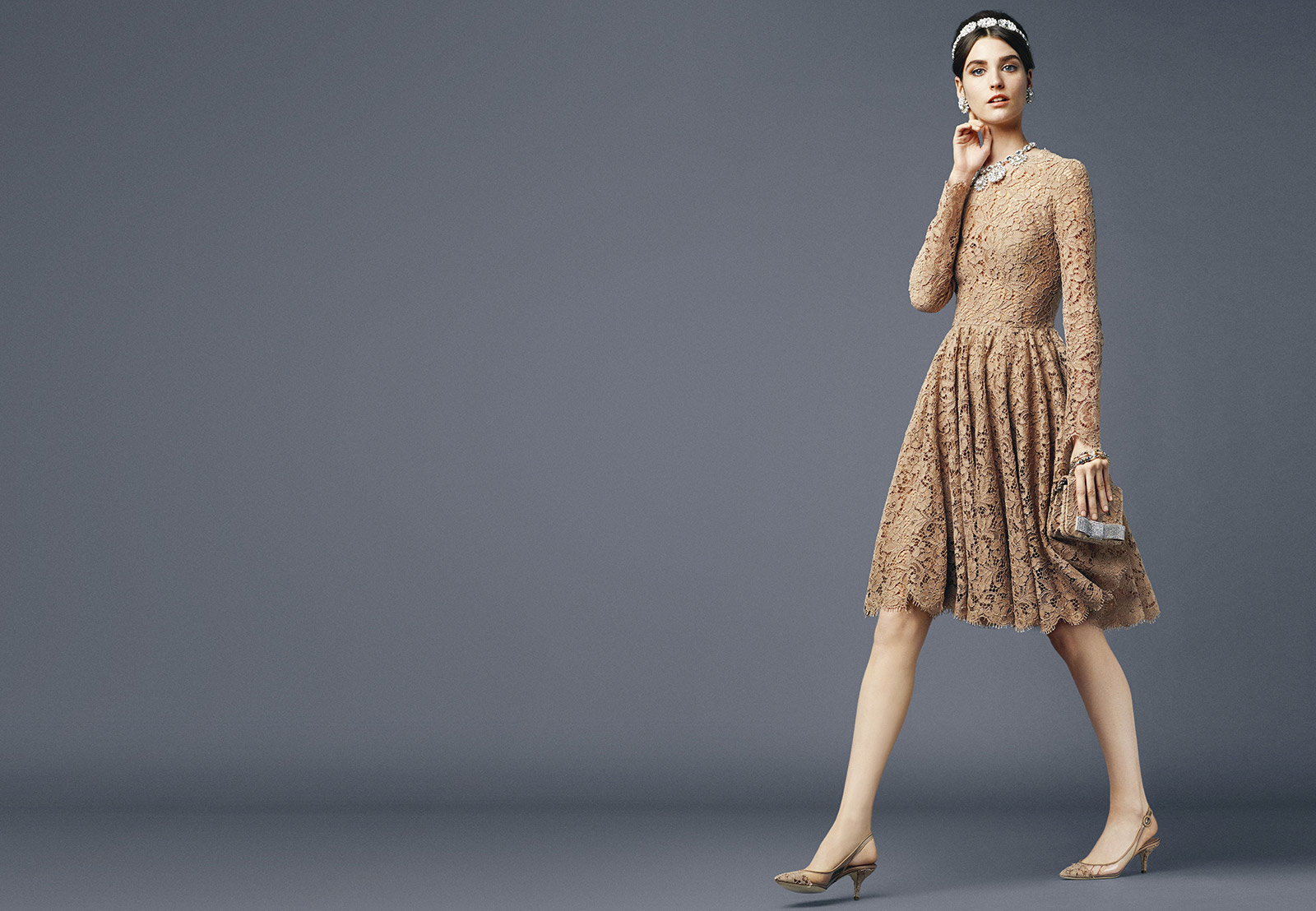 Dolce & Gabbana skin color outfits for women (2)