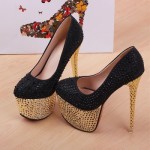 Exclusive Women Studded Rhinestone Bridal Shoe Exclusive Women Studded Rhinestone Bridal Shoe