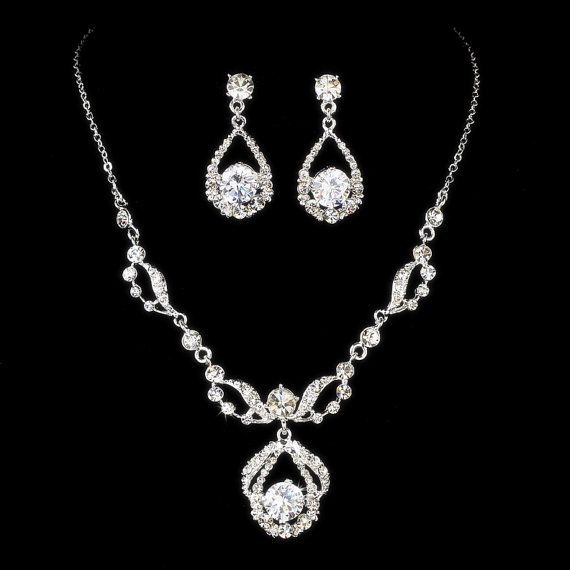 western wedding bridal jewelry sets (1)