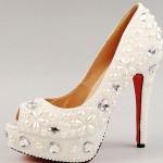Latest Romantic Looks Best Ever Ivory Wedding Shoes & Pumps Designs: Latest Romantic Looks Best Ever Ivory Wedding Shoes & Pumps Designs: