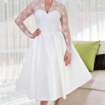 Fetching Tea Length Wedding Costumes for Plus Size Divas Fetching Tea Length Wedding Costumes for Plus Size Divas
