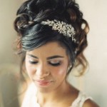 Black Hair Exclusive Vintage Curly Wedding Hairstyles with Headbands Black Hair Exclusive Vintage Curly Wedding Hairstyles with Headbands