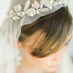 Fancy Head Tiaras with Veils for Brides: Fancy Head Tiaras with Veils for Brides:
