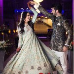 Trendy Embellished Dress with classy Stitching for Engagement Couple Trendy Embellished Dress with classy Stitching for Engagement Couple